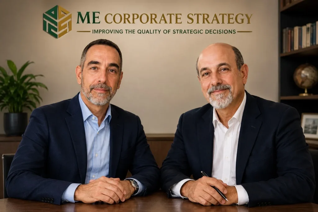 Alberto Merino y Fernando Merino de ME Corporate Strategy para mejorar la calidad de las decisiones estratégicas